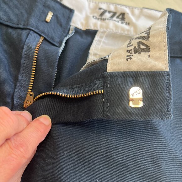 Dickies 774 Original Fit Women's Work Pants in Dark Navy Small - Picture 4 of 13